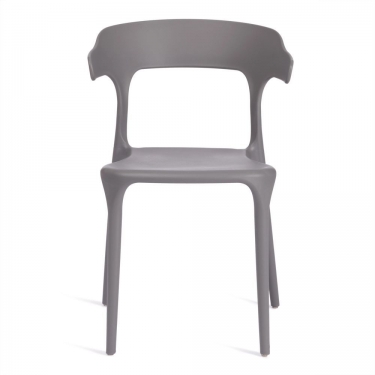 Стул Tetchair TON mod. PC33 пластик, 49 x 52 x 74 см, Dark-grey темно-cерый 15537