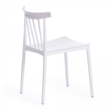 Стул Tetchair FERMA mod. 707 / 1 шт. в упаковке пластик, 50 х 51 х 76 см, White белый