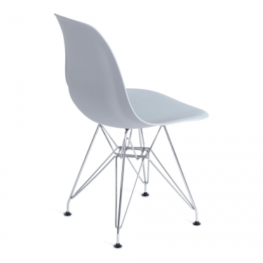 Стул Tetchair CINDY IRON CHAIR EAMES mod. 002 / 1 шт. в упаковке металл, пластик, 51x46x82,5, серый