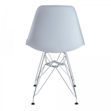 Стул Tetchair CINDY IRON CHAIR EAMES mod. 002 / 1 шт. в упаковке металл, пластик, 51x46x82,5, серый