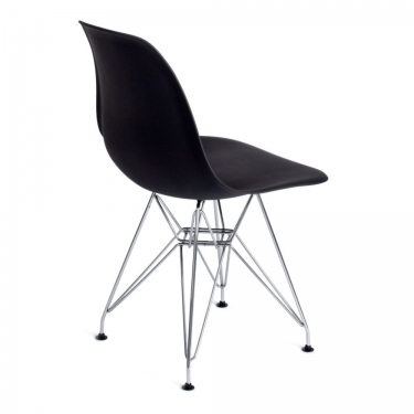 Стул Tetchair CINDY IRON CHAIR EAMES mod. 002 / 1 шт. в упаковке металл, пластик, 51x46x82,5, черный