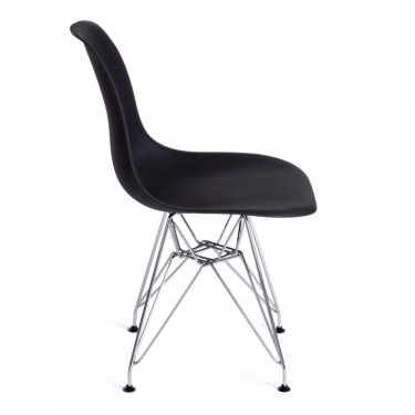Стул Tetchair CINDY IRON CHAIR EAMES mod. 002 / 1 шт. в упаковке металл, пластик, 51x46x82,5, черный