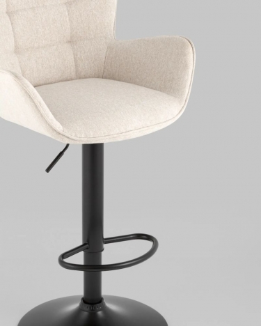 Стул барный Stool Group Гранд Серо-бежевый