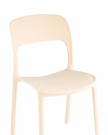 Стул Stool Group Madsen пластик Бежевый