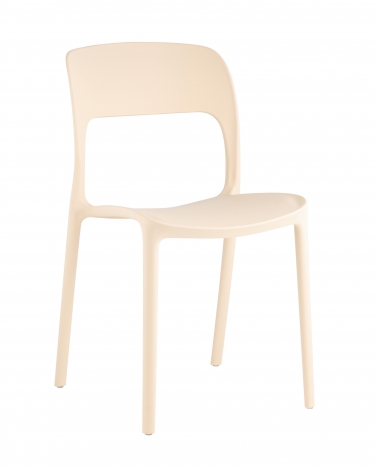 Стул Stool Group Madsen пластик Бежевый