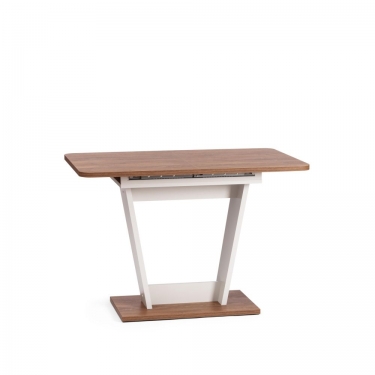 Стол обеденный Tetchair FOX раздвижной ЛДСП, 68.6x110-145x75 см, Дуб Канзас/Пепел