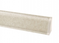 Плинтус с заглушками Витра ПЛ 110.2.150 Берилл Бежевый Премиум