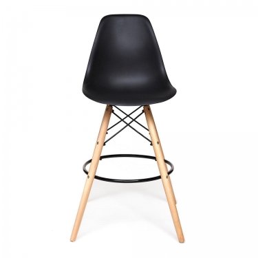Стул барный Tetchair Cindy Bar Chair mod. 80 / 1 шт. в упаковке дерево бук/металл/пластик, 46х55х106 см, черный