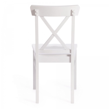 Стул Tetchair Retro / 1 шт. в упаковке дерево гевея, МДФ, 44,3 x 55 x 89 x SH45см, Белый White