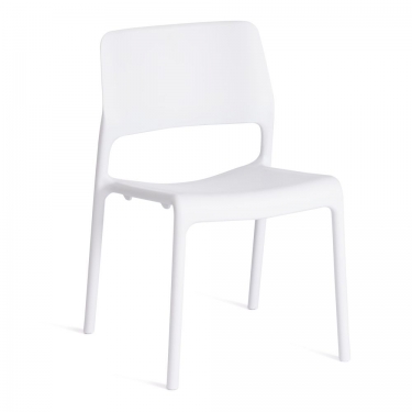 Стул Tetchair FURDI mod. 53 / 1 шт. в упаковке пластик, 48 х 55.5 х 77.5 см, White Белый 1