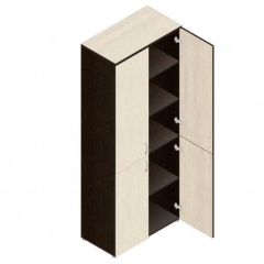 Шкаф для документов Альтерна Р.Ш-2Д дуб молочный