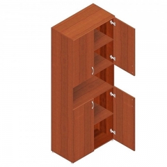 Шкаф для документов Альтерна Р.Ш-4 орех Аликанте