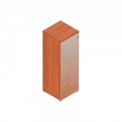 Шкаф для документов с тонированными стеклами Альтерна Р.Пс-3СТ вишня Оксфорд