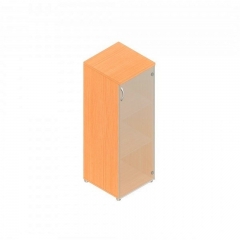 Шкаф для документов с тонированными стеклами Альтерна Р.Пс-3СТ бук Бавария