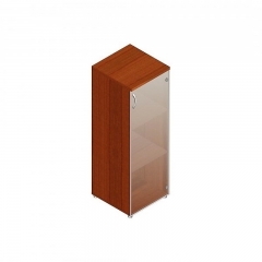 Шкаф для документов с тонированными стеклами Альтерна Р.Пс-3СТ орех Аликанте