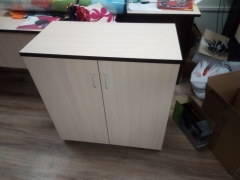 Шкаф для документов низкий Альтерна Р.Ш-6 Венге/Дуб молочный