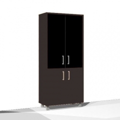 Стеллаж стекло тонированное Skyland В430.5 Венге магия