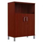 Стеллаж дверь ДСП с замком Skyland В420.3 Бургунди