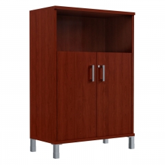 Стеллаж дверь ДСП с замком Skyland В420.3 Бургунди