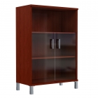 Стеллаж стекло тонированное Skyland В420.5 Бургунди