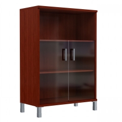 Стеллаж стекло тонированное Skyland В420.5 Бургунди