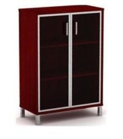 Стеллаж стекло тонированное Skyland В420.8 Венге магия