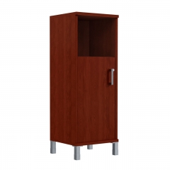 Стеллаж дверь ДСП с замком Skyland В421.3 R/Z Бургунди