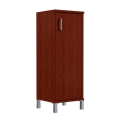 Стеллаж с дверью ДСП Skyland В421.6 L Бургунди