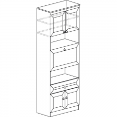 Шкаф барный Инна Яна 605 Денвер светлый