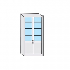 Шкаф для бумаг POINTEX DVS2350003 Темный орех