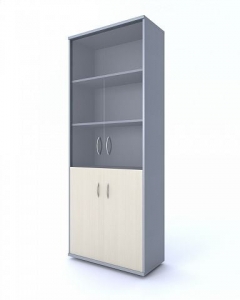 Шкаф для документов Skyland СТ-1.2 Клен/металлик