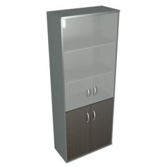 Шкаф для документов Skyland СТ-1.2 Венге/металлик