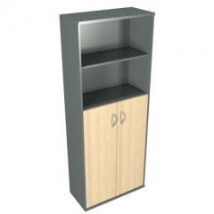 Шкаф Skyland СТ-1.6 Клен/металлик