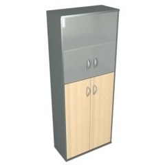 Шкаф Skyland СТ-1.7 Клен/металлик