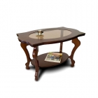 Стол журнальный Мебелик Берже 1С Тёмно-коричневый