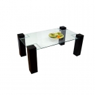 Стол журнальный Мебелик Приз 2Н Венге прозр. без иероглифа