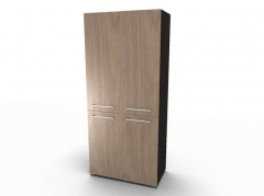 Шкаф Skyland с глухими средними и малыми дверьми