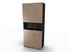 Шкаф Skyland с 2-мя комплектами глухих малых дверей и топом