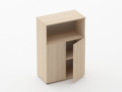 Шкаф средний полуоткрытый Персона Грата Glassy 6.12.121 Туя