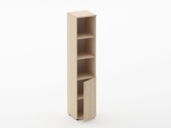 Шкаф высокий полуоткрытый Персона Грата Glassy 6.19.12Пр Туя