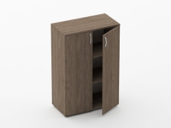 Шкаф средний закрытый Персона Грата Glassy 6.12.131 Дуб Верцаска