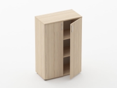 Шкаф средний закрытый Персона Грата Glassy 6.12.131 Орех