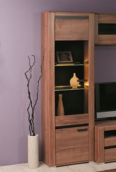 Шкаф со стеклом СБК Б2