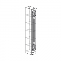 Шкаф многоцелевой Яна Лючия 189 Дуб Ридинг