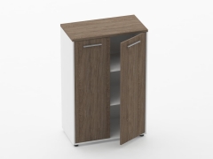 Шкаф 2 широкий закрытый Персона Грата Deka 10.12.131 Дуб Верцаска/Белый