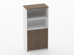 Шкаф 3 широкий закрытый с нишей Персона Грата Deka 10.16.131 Дуб Верцаска/Белый