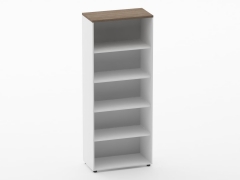 Шкаф 4 широкий открытый Персона Грата Deka 10.19.101 Дуб Верцаска/Белый