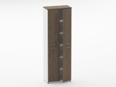 Шкаф 5 широкий закрытый Персона Грата Deka 10.23.161 Дуб Верцаска/Белый