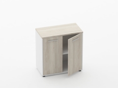 Шкаф 1 широкий закрытый Персона Грата Deka 10.08.111 Дуб Сантана светлый/Белый