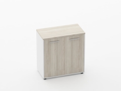 Шкаф 1 широкий закрытый Персона Грата Deka 10.08.111 Дуб Сантана светлый/Белый